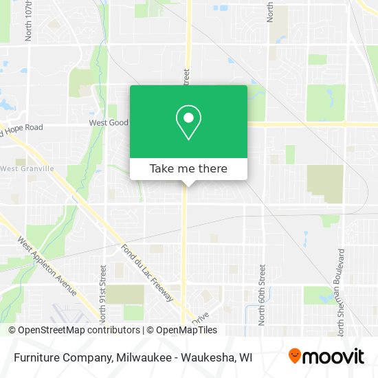 Furniture Company map