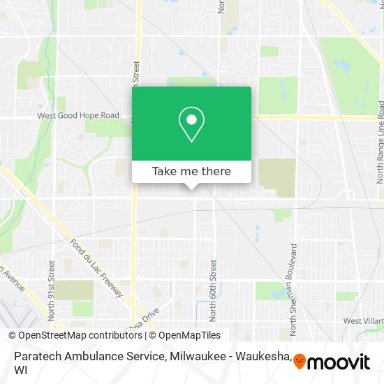 Mapa de Paratech Ambulance Service