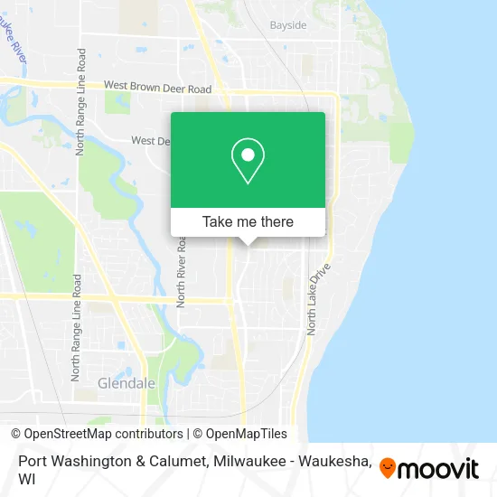 Mapa de Port Washington & Calumet