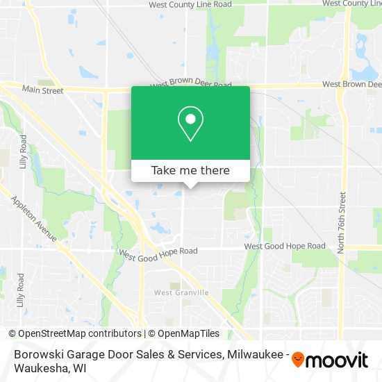 Mapa de Borowski Garage Door Sales & Services