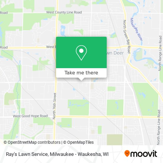 Mapa de Ray's Lawn Service
