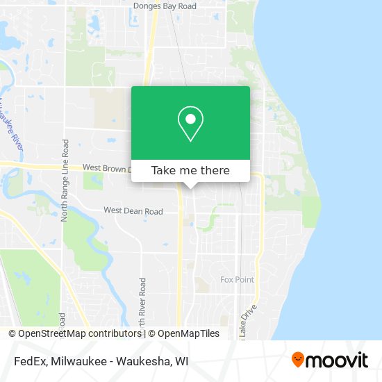 Mapa de FedEx
