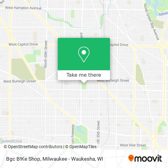 Bgc B!Ke Shop map