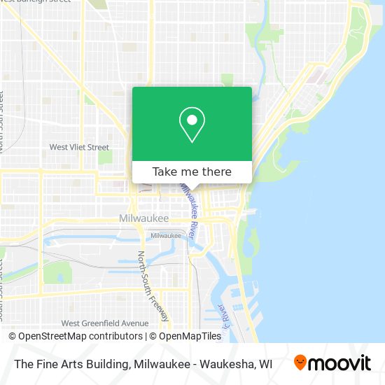 The Fine Arts Building map