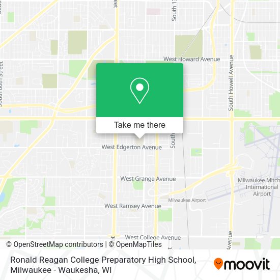 Mapa de Ronald Reagan College Preparatory High School