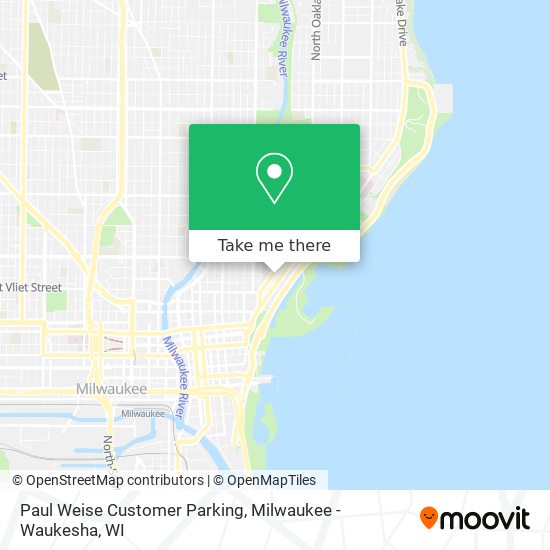 Paul Weise Customer Parking map