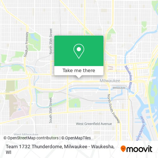 Mapa de Team 1732 Thunderdome
