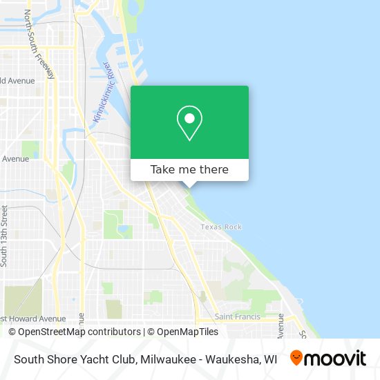Mapa de South Shore Yacht Club