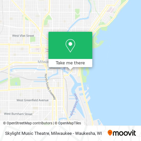 Mapa de Skylight Music Theatre