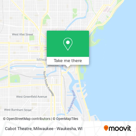 Cabot Theatre map