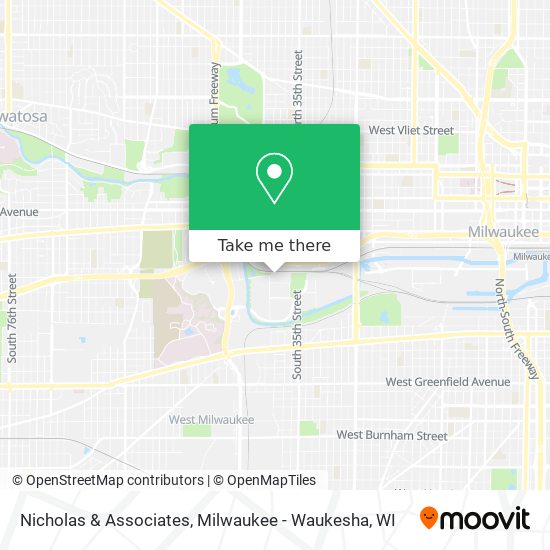 Nicholas & Associates map