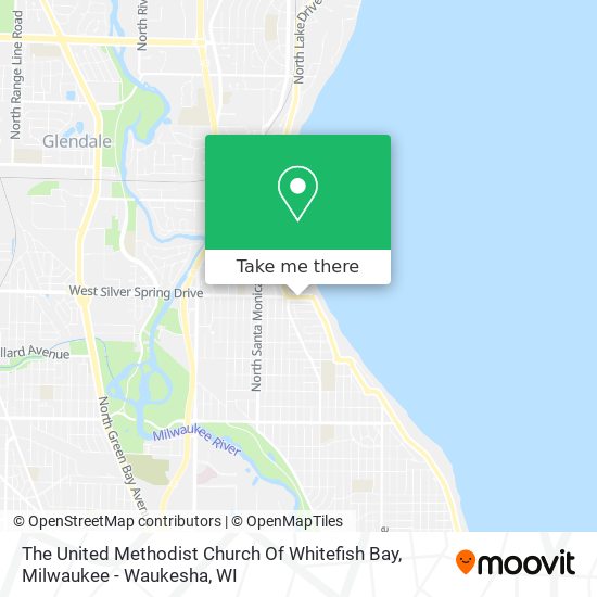 The United Methodist Church Of Whitefish Bay map