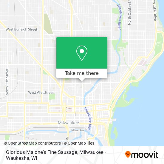 Mapa de Glorious Malone's Fine Sausage