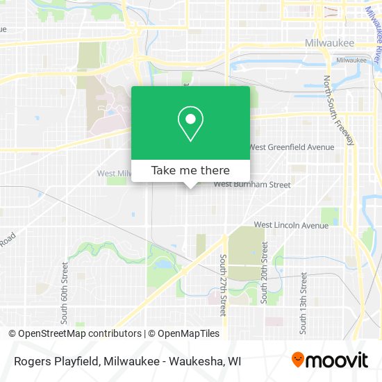 Mapa de Rogers Playfield