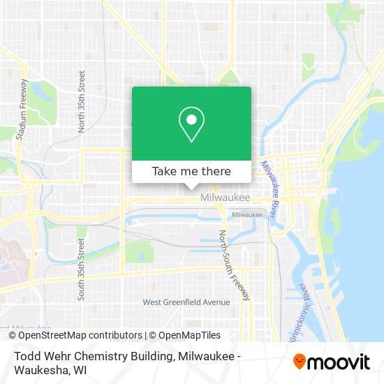 Mapa de Todd Wehr Chemistry Building