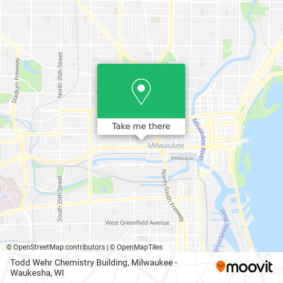 Todd Wehr Chemistry Building map