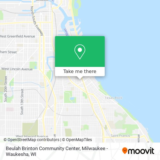 Mapa de Beulah Brinton Community Center