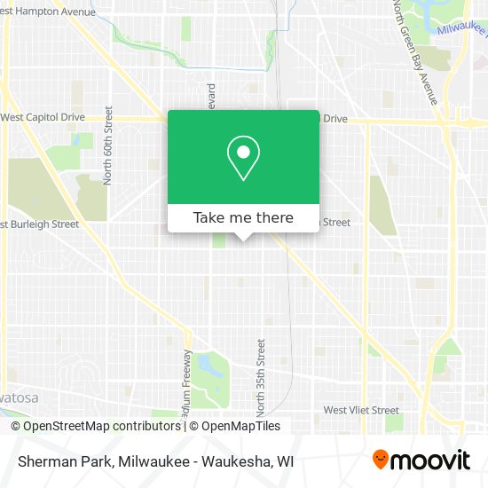 Mapa de Sherman Park