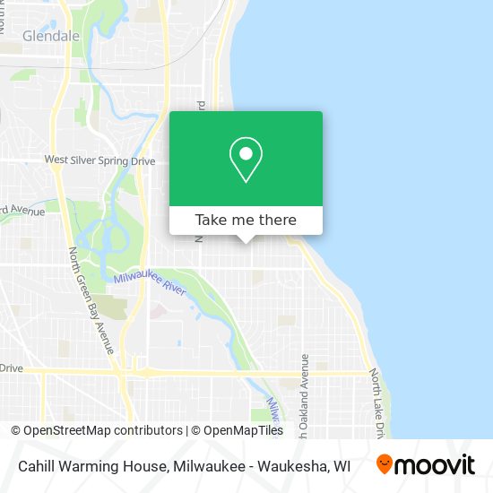 Mapa de Cahill Warming House