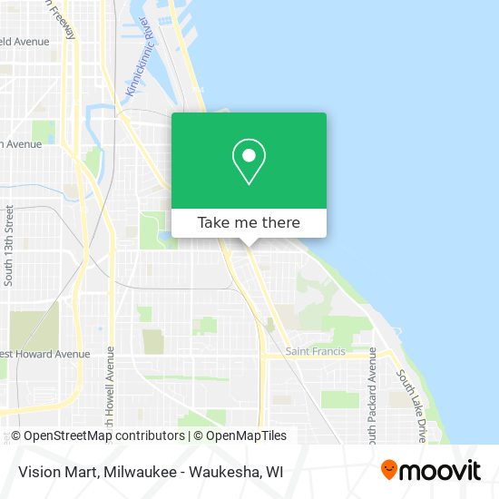 Vision Mart map