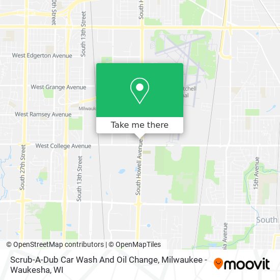 Scrub-A-Dub Car Wash And Oil Change map