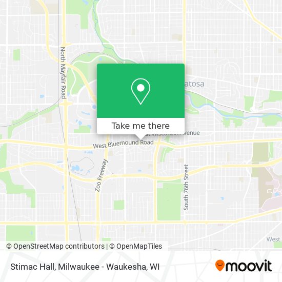 Stimac Hall map