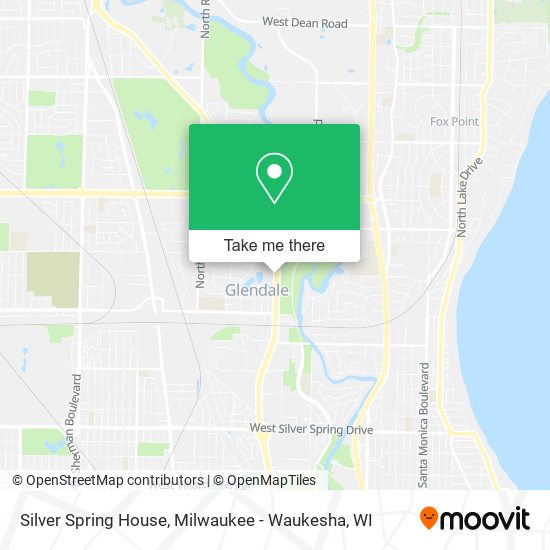 Mapa de Silver Spring House