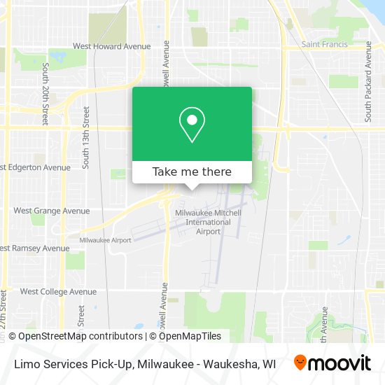 Mapa de Limo Services Pick-Up