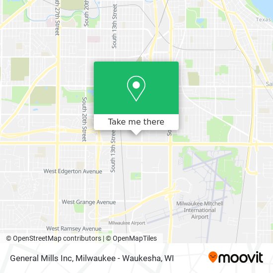 General Mills Inc map