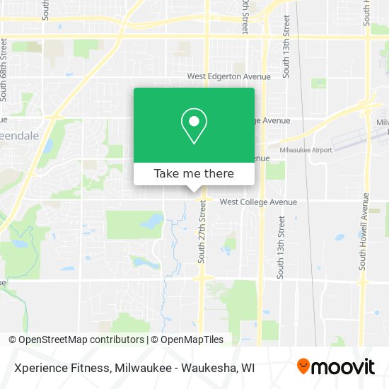 Xperience Fitness map