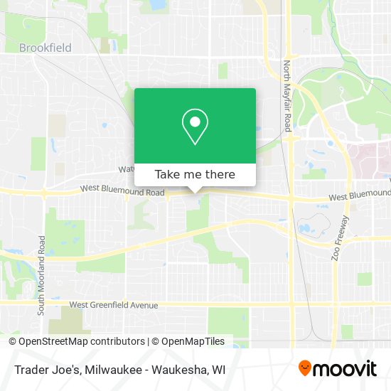 Trader Joe's map