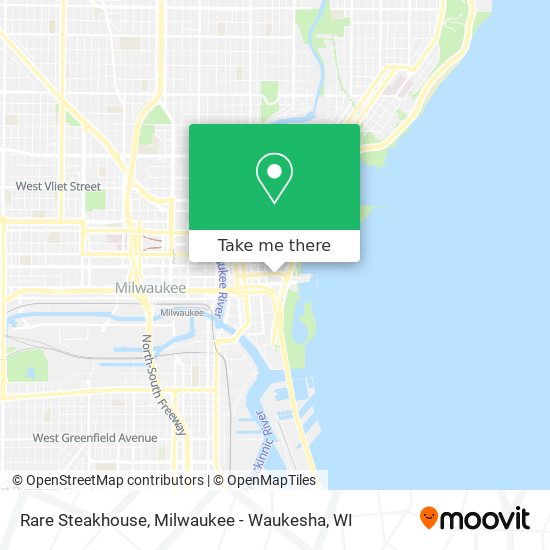 Rare Steakhouse map