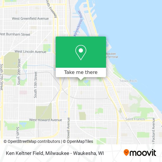 Mapa de Ken Keltner Field
