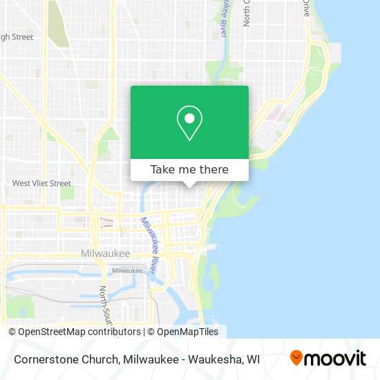 Cornerstone Church map
