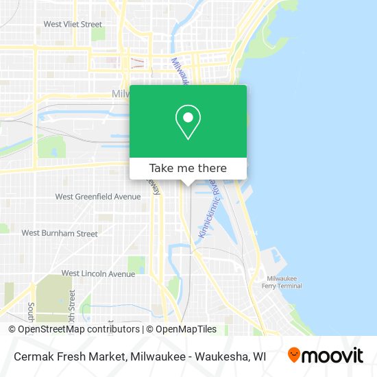 Mapa de Cermak Fresh Market