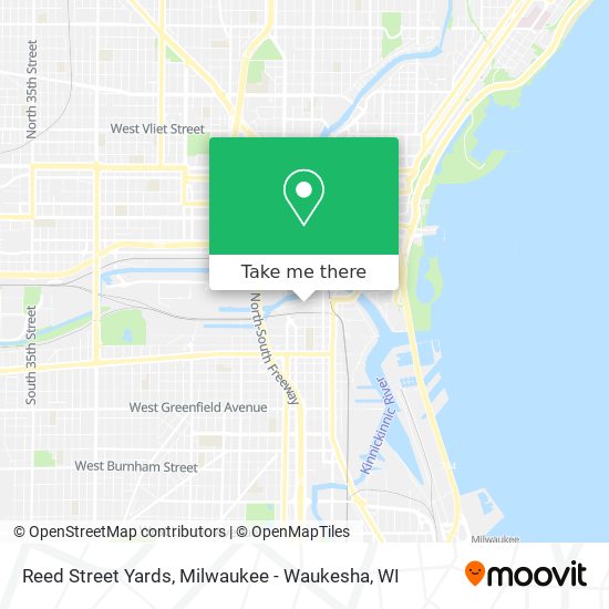 Reed Street Yards map