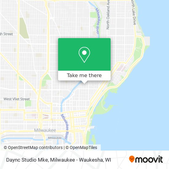 Daync Studio Mke map