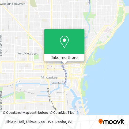 Uihlein Hall map