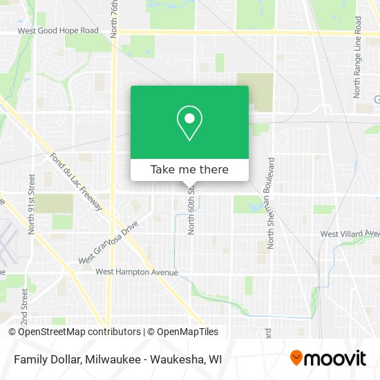 Family Dollar map