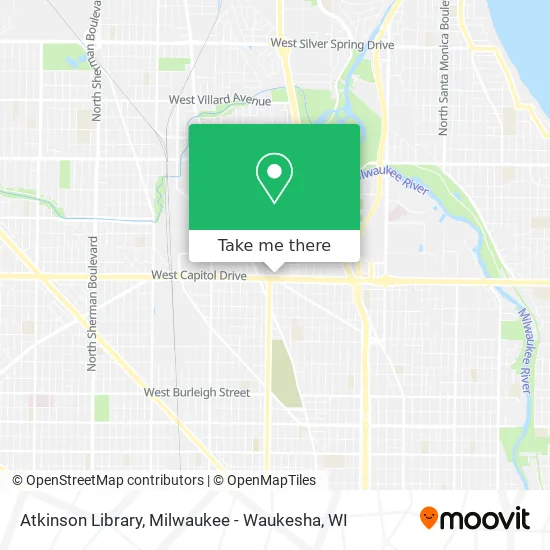 Atkinson Library map