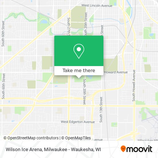 Wilson Ice Arena map