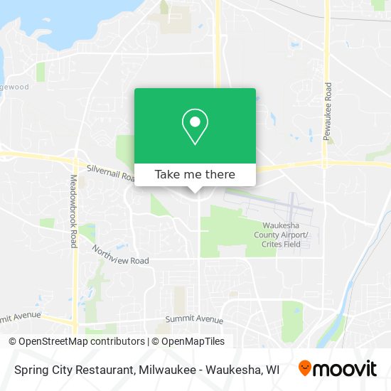 Spring City Restaurant map