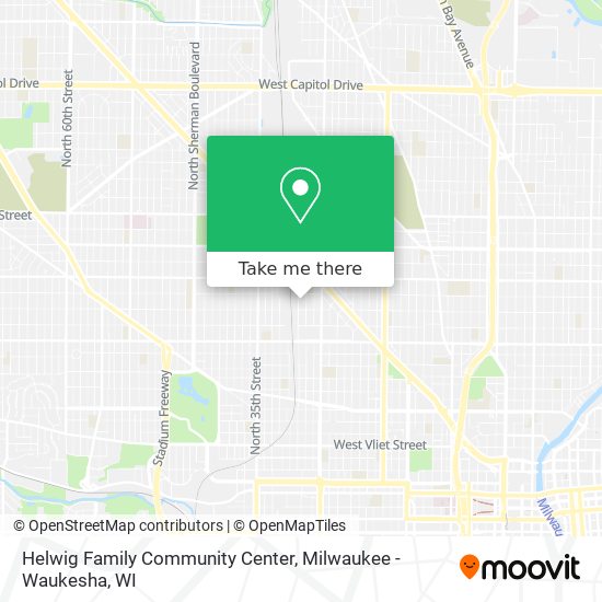 Helwig Family Community Center map