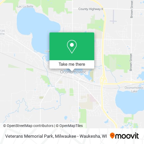 Veterans Memorial Park map