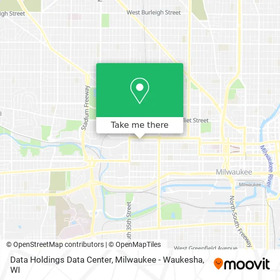 Data Holdings Data Center map