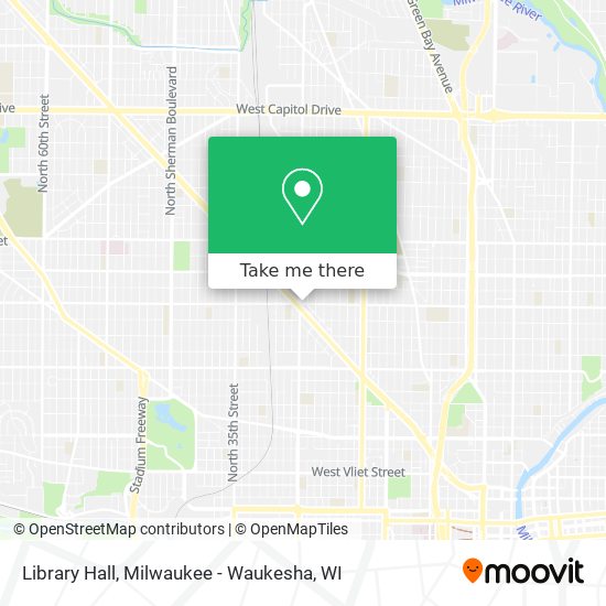 Library Hall map