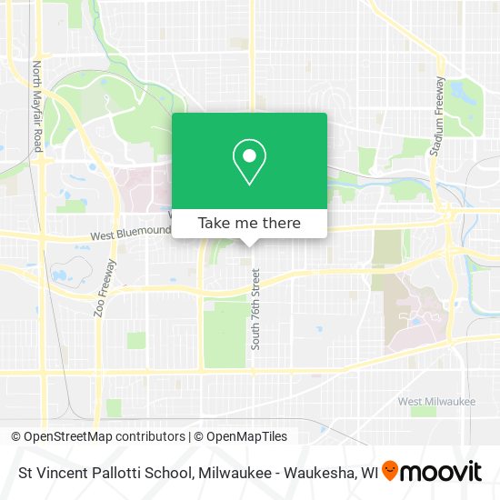 Mapa de St Vincent Pallotti School