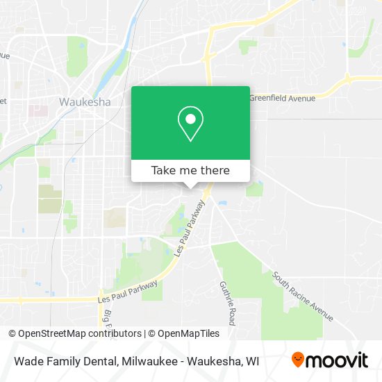 Mapa de Wade Family Dental