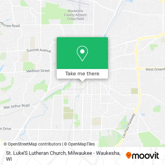 Mapa de St. Luke’S Lutheran Church
