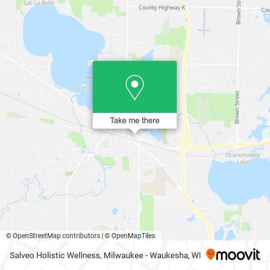 Salveo Holistic Wellness map